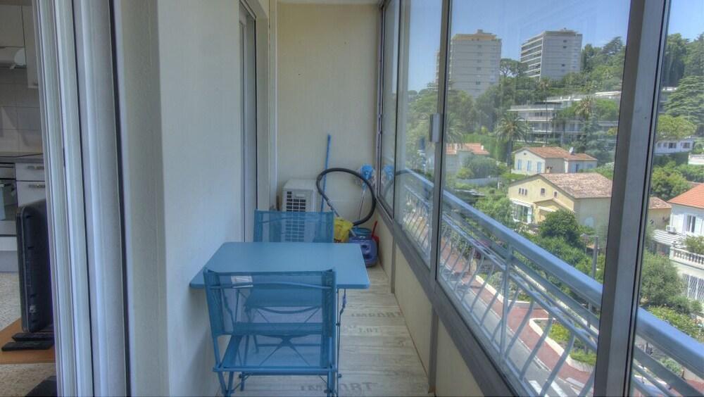 Studio 3 étoiles Vue mer 150m Plages Parking Clim WIFI Cannes Exterior foto